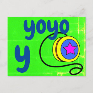 y - yoyo flash card