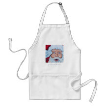 Ya Better Watch Out! Santa apron