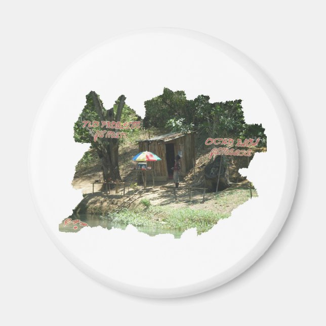 Ya Man ~ Ochos Rios Jamaica Magnet (Front)