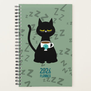 YAAAWN Sleepy Cat 2026 Planner