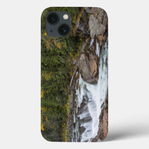 Yaak Falls In Autumn In The Kootenai National iPhone 13 Case