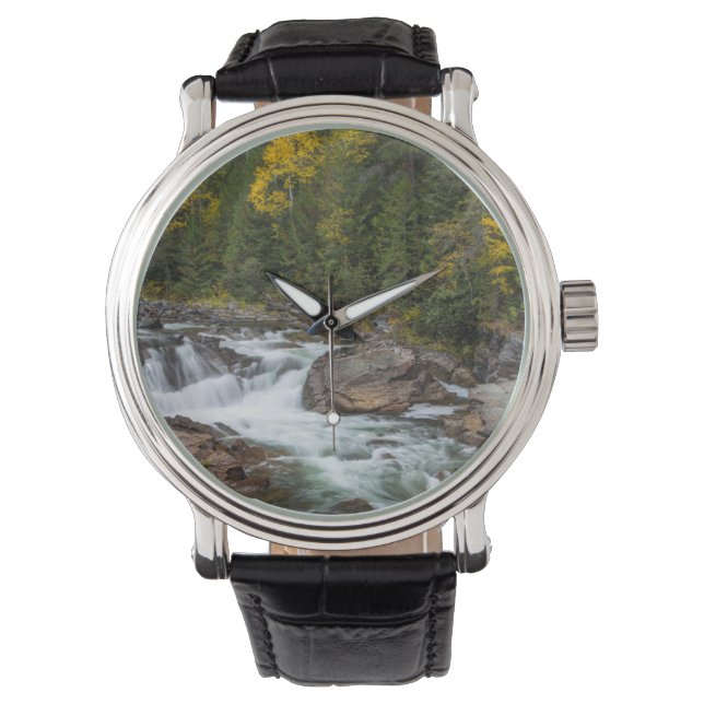 Yaak Falls In Autumn In The Kootenai National Watch (Front)