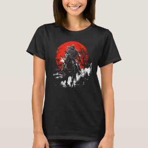 Yabusame Horseback Archery Japanese Art Graphic Te T-Shirt