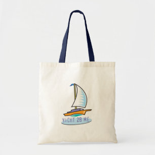Yacht 2B Me™_Logo Boat tote bag