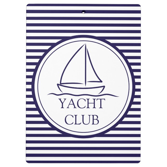 Yacht Club Clipboard (Back)