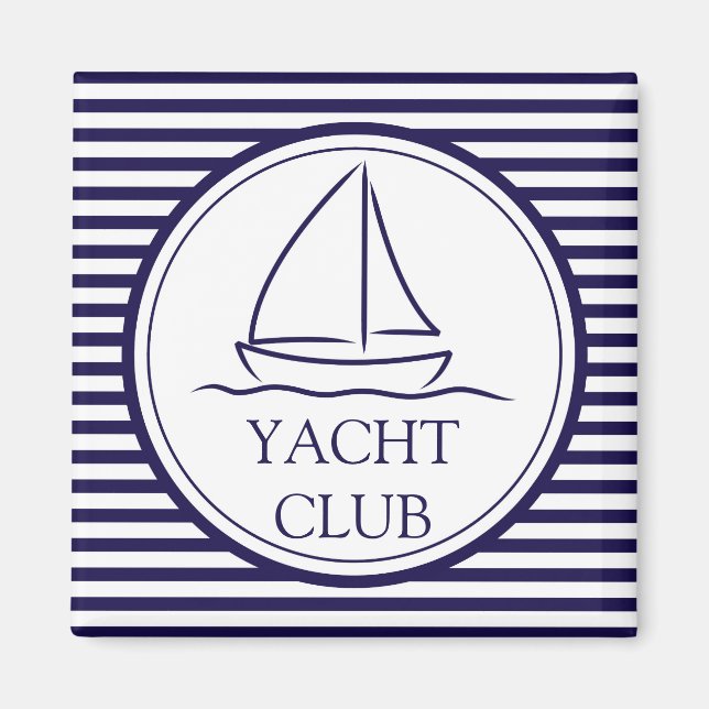 Yacht Club Magnet (Front)