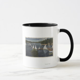 Yacht Club, Sailboat Race Mug
