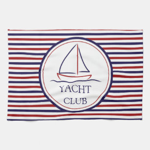 Yacht Club Tea Towel