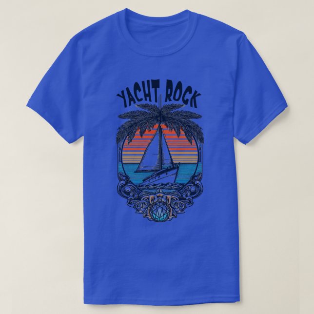 Yacht Rock Retro Design 1 T-Shirt (Design Front)