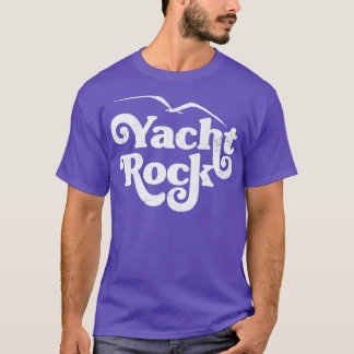Yacht Rock Retro FadedAesthetic Fan Design T-Shirt