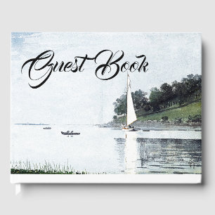 Yacht Sailboat in Cove Homer Guest Book