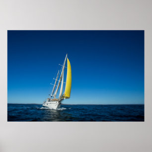 Yacht Sailing   South Australia Poster