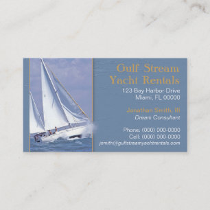 Yachting Business Card