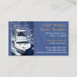 Yachting Business Card