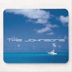 Yachting into the Blue Mouse Pad