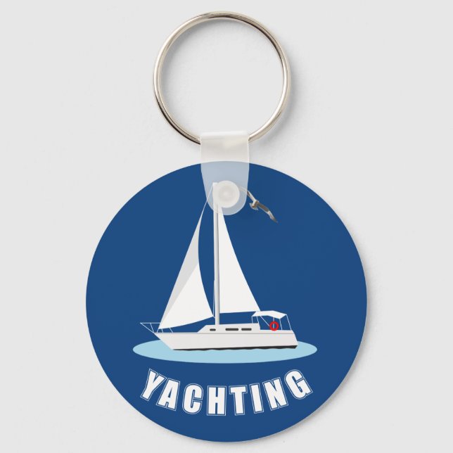 Yachting Key Ring (Front)
