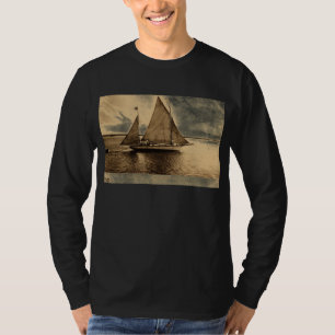 Yachting on Lake Erie, Buffalo NY 1909 vintage T-Shirt