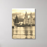 Yachts in Rothesay Bay, Scotland.