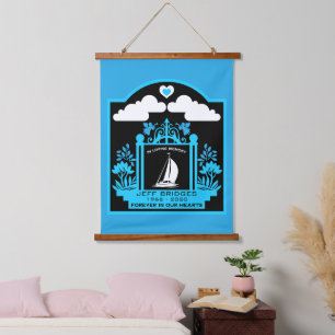 Yachtsman Yachtswoman Funeral Memorial Hanging Tapestry