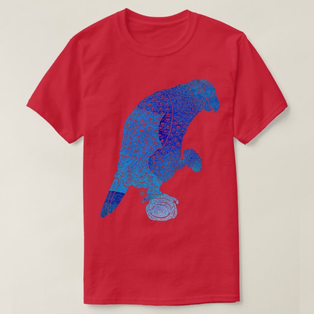 Yaco parrot colour T-Shirt (Design Front)