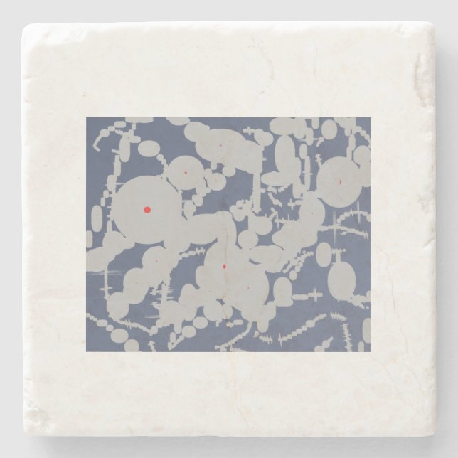 yaei abstract design 67273 stone coaster (Front)