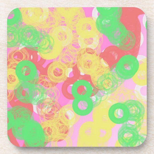 yaei candy design so fantastic coaster (Front)
