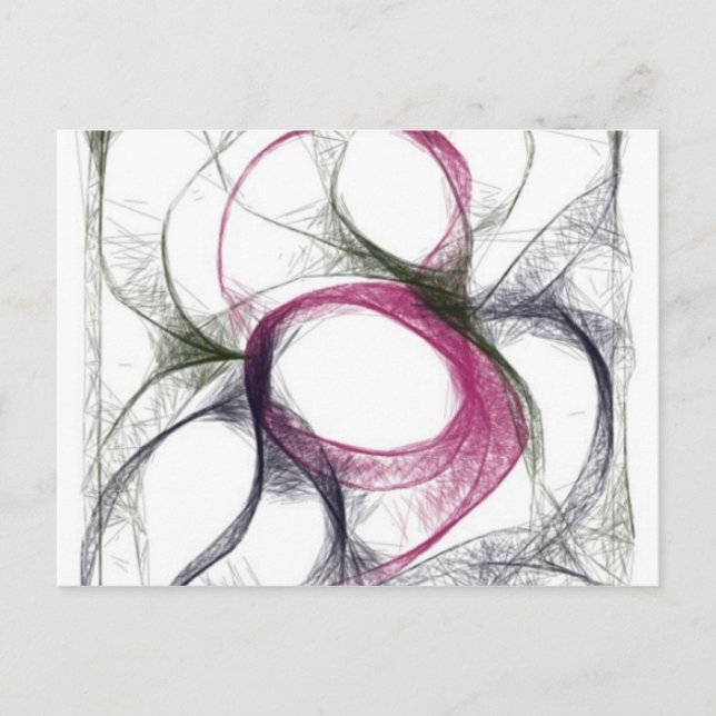 yaei_linkked brain project interconeccted neuron postcard (Front)