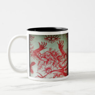 yaei one eye that you believe Two-Tone coffee mug