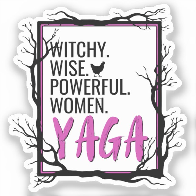 Yaga Sticker (Front)