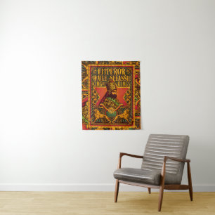 Yah Rastafari Selassie Rasta Reggae Africa Roots Tapestry