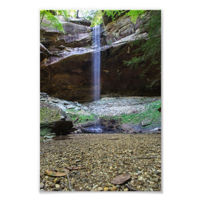 Yahoo Falls, Kentucky Photo Print (Front)