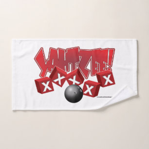 YAHTZEE!  bowling towel