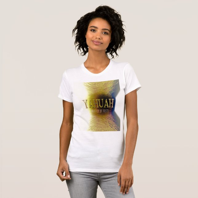 Yahuah-Master of Hosts 02-02 T-Shirt (Front Full)