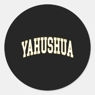 Yahushua Yahshua Classic Round Sticker