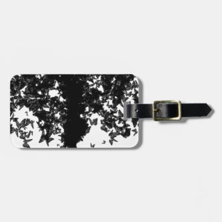 yaie black swallowtail butterfly luggage tag