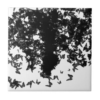yaie black swallowtail butterfly tile