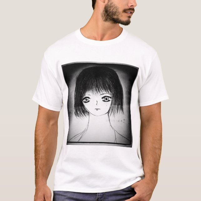 yaie elektra cute anime manga girl cartoon T-Shirt (Front)