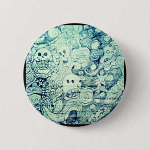 yaie imaginative thinker 6 cm round badge