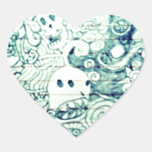 yaie imaginative thinker heart sticker