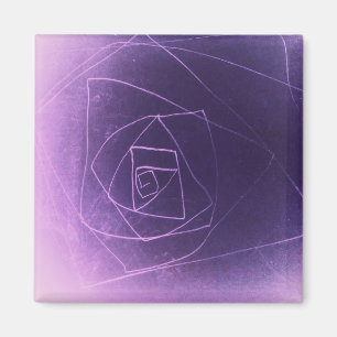 Yaie purple abstract spiritual colour magnet