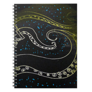 yaie Sweet escape abstract art design Notebook