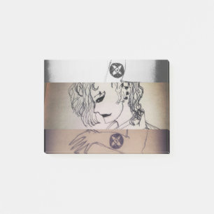 yaie symbol to change this world manga anime post-it notes