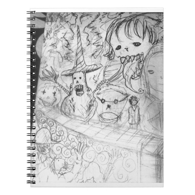 yaie yaei monster manga anime gonna terrorise you spiral notebook (Front)