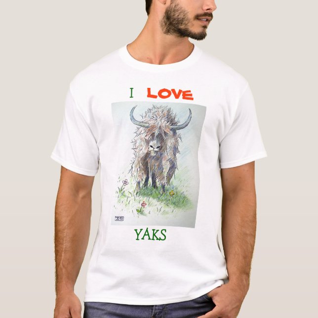 Yak - Bad Hair Day T-Shirt (Front)