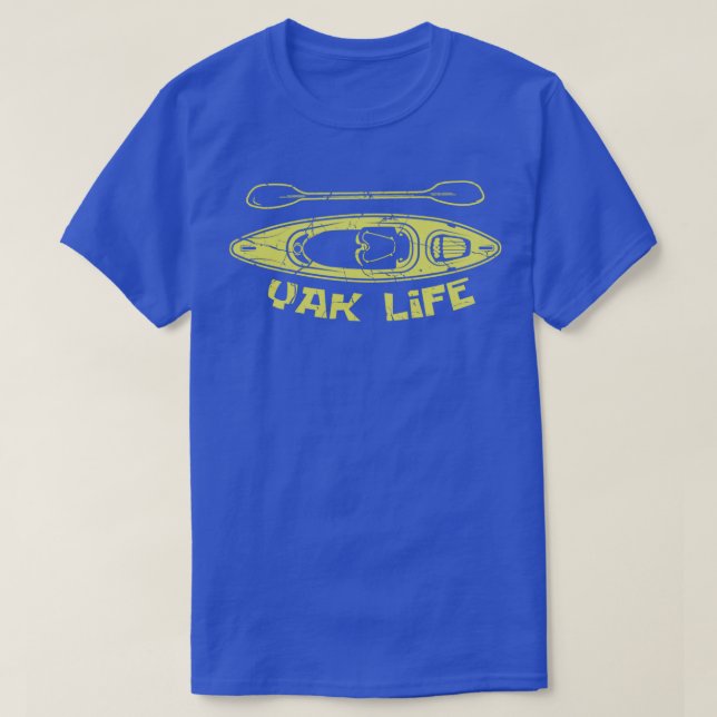 Yak Life Kayaker Or Canoeist Gift T-Shirt (Design Front)