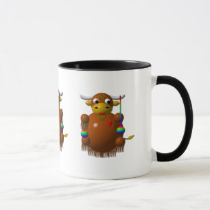Yak playing with Yo-Yos Mug