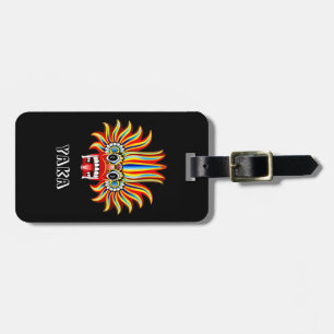Yaka (Sri Lanka devil) design Luggage Tag