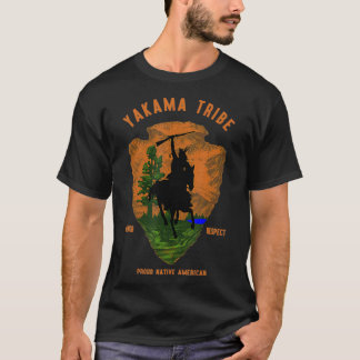 Yakama Tribe Native American Honour Respect Vintag T-Shirt