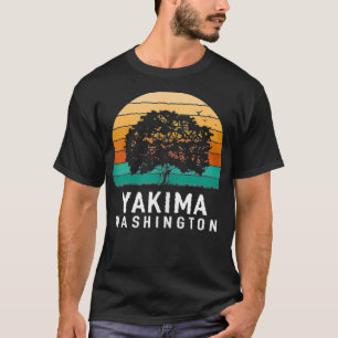 Yakima Vintage Sunset Washington Souvenir T-Shirt