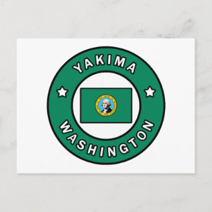Yakima Washington Postcard